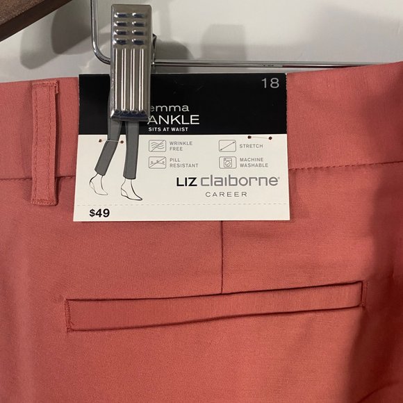 Liz Claiborne Career - Dusty Ceder Emma Ankle Trouser - Picture 10 of 10